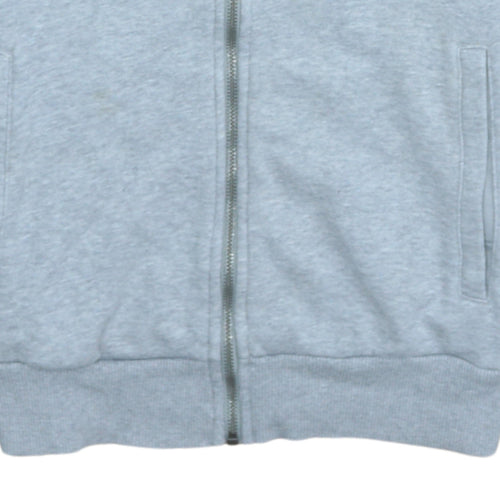 Adidas Originals Women's Grey Full Zip Hoodie UK 12