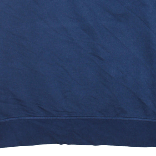 Timberland Men's Blue Cotton Crew Neck Pullover Sweatshirt M