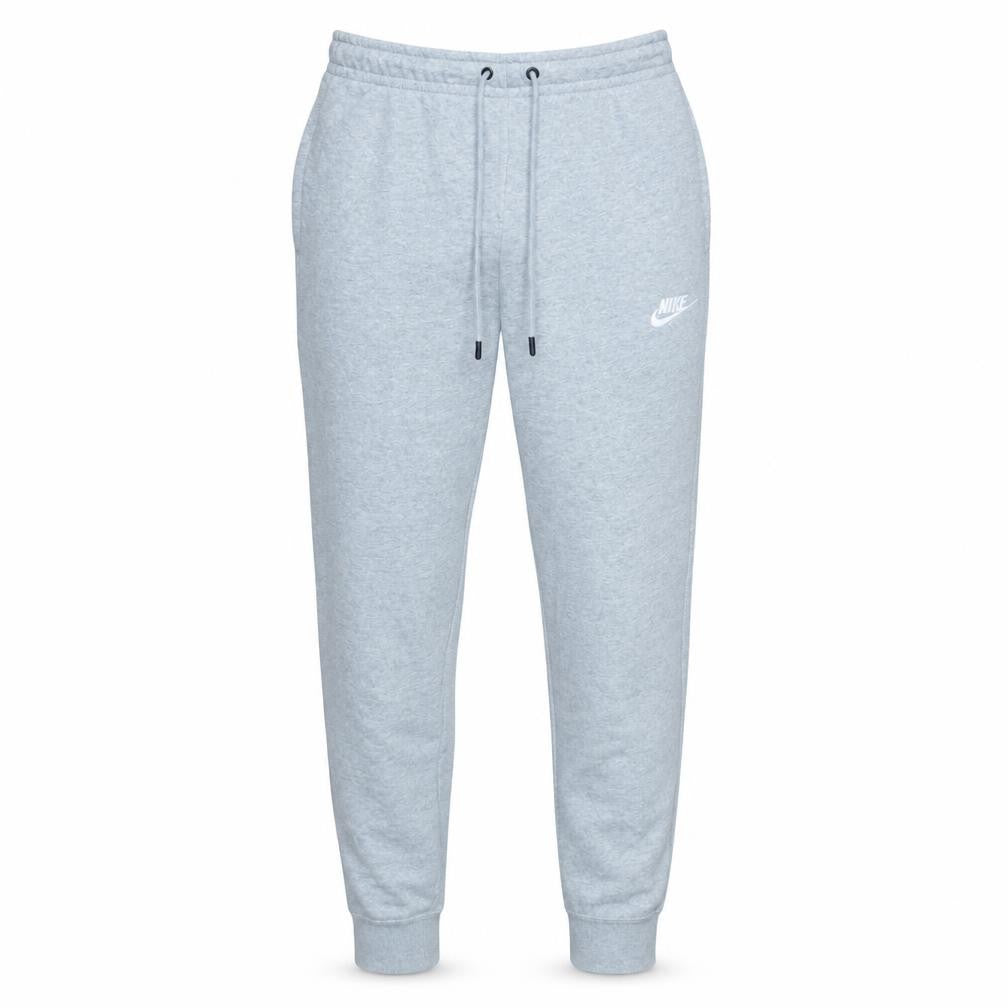 Front view of Nike women’s grey jogger sweatpants s regular fit activewear trousers