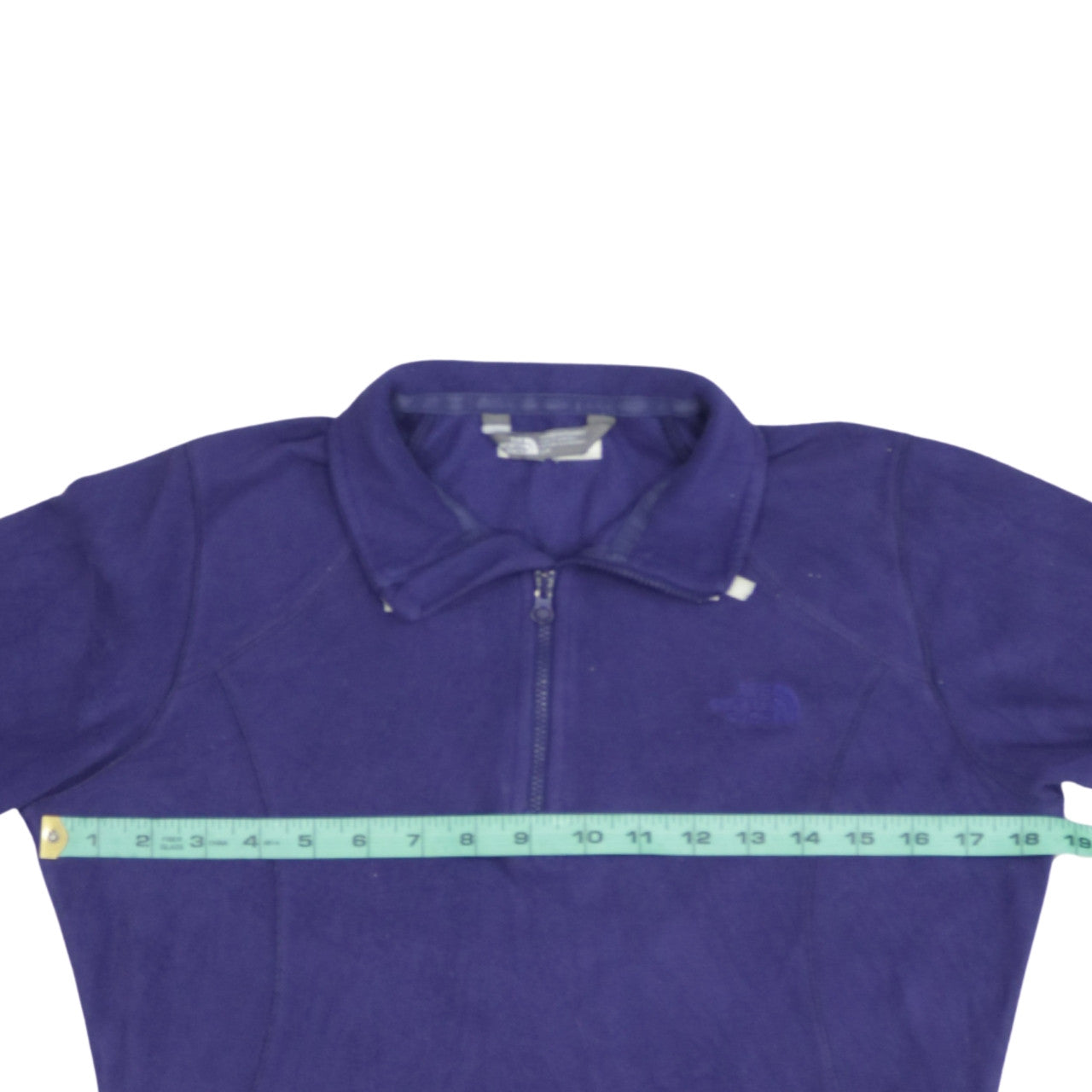 The North Face Womens Purple Fleece Pullover Sweatshirt Size S