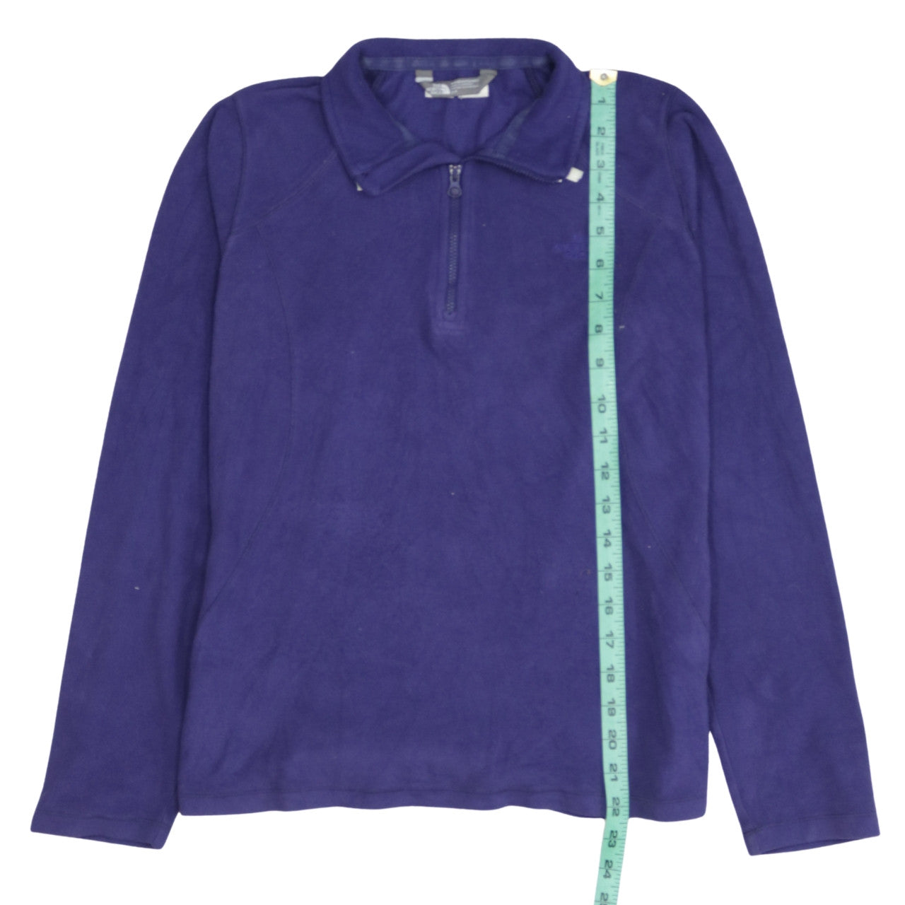 The North Face Womens Purple Fleece Pullover Sweatshirt Size S