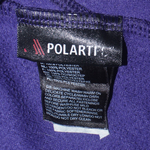 The North Face Womens Purple Fleece Pullover Sweatshirt Size S
