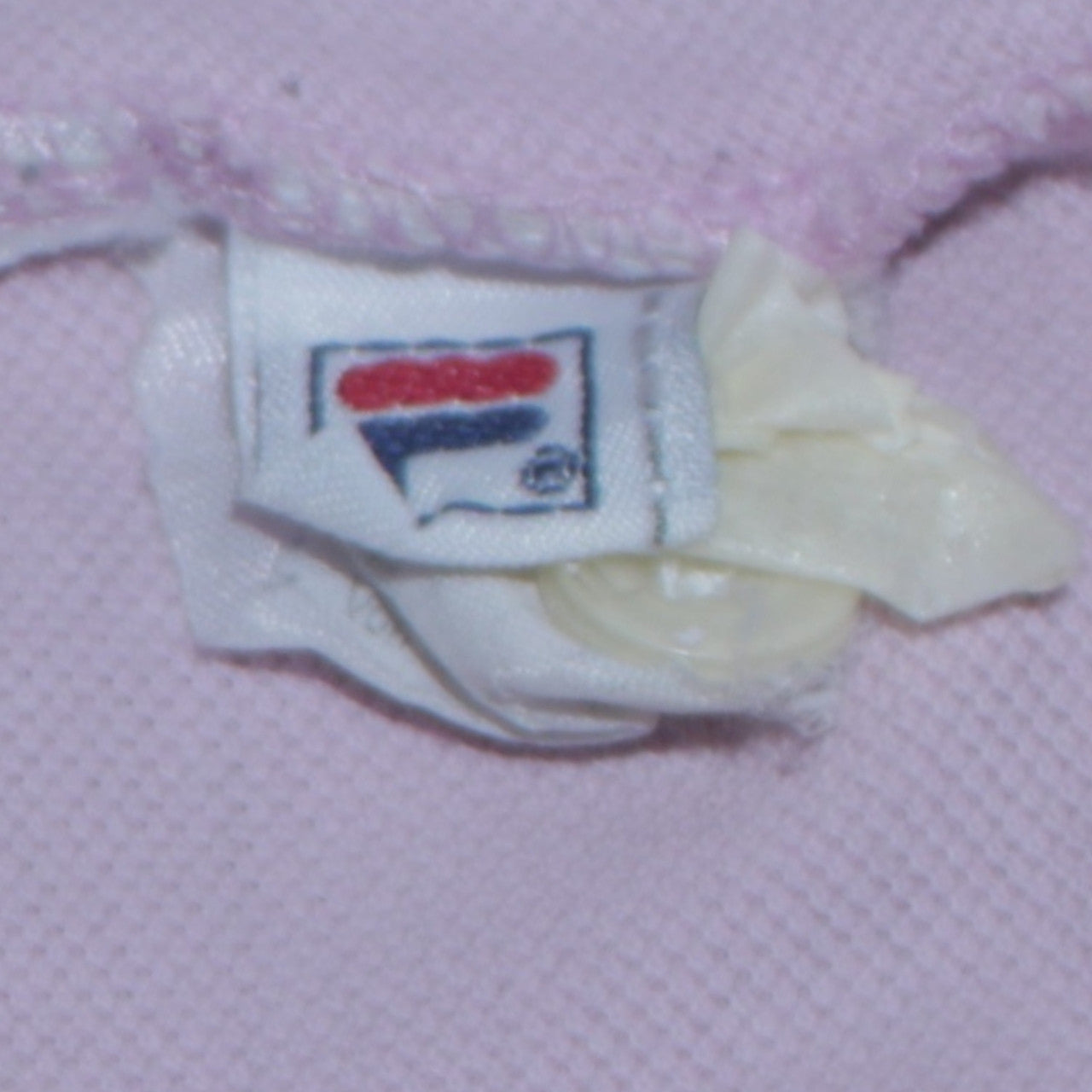 FILA Mens Pink Polo Shirt Size S Short Sleeve Cotton Logo