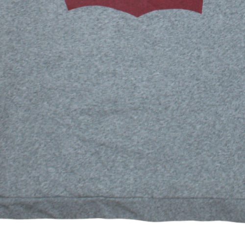 Levi's Men's Grey Logo Pullover Sweatshirt Size M