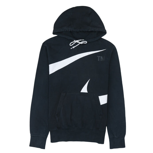 Nike Men's Black Pullover Hoodie Small Graphic Logo Sportswear