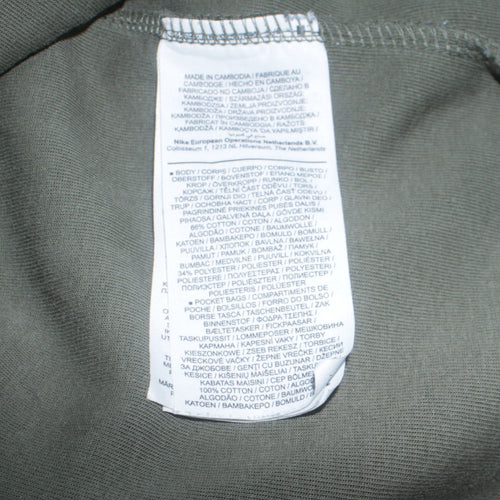 Nike Men's Green Full Zip Hoodie Size S Fleece Sportswear