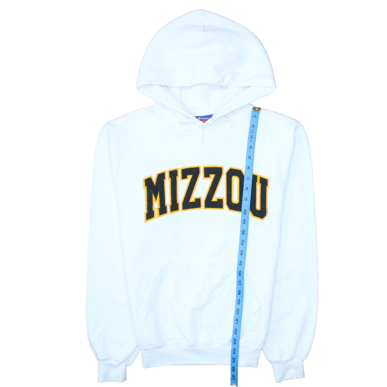 Champion Womens White Mizzou Pullover Hoodie Size S