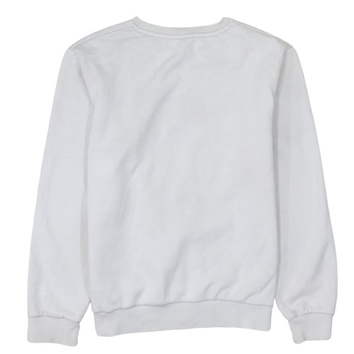 Disney x Primark Women White Mickey Mouse Sweatshirt L Cotton