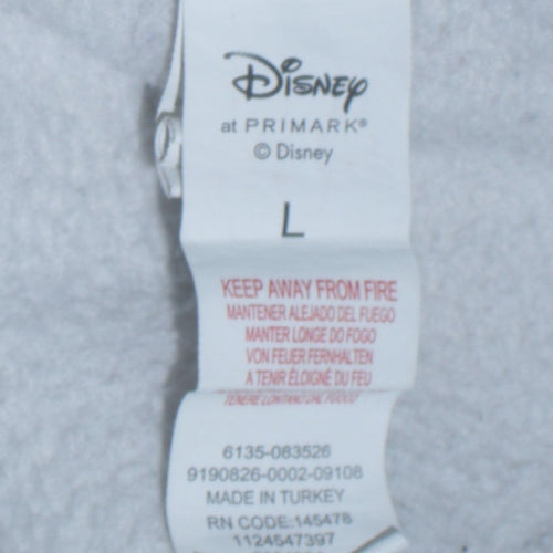 Disney x Primark Women White Mickey Mouse Sweatshirt L Cotton