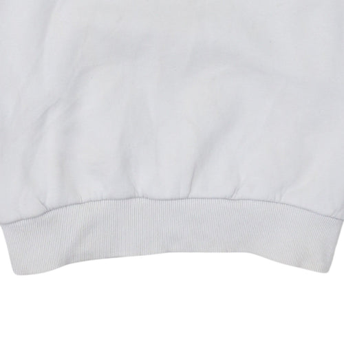 Disney x Primark Women White Mickey Mouse Sweatshirt L Cotton
