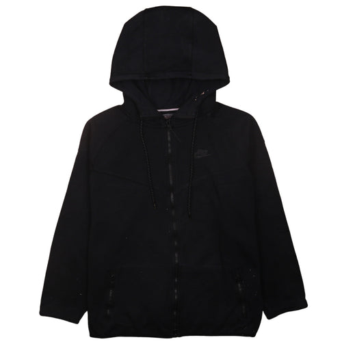 Nike Men's Black XL Full Zip Fleece Hoodie