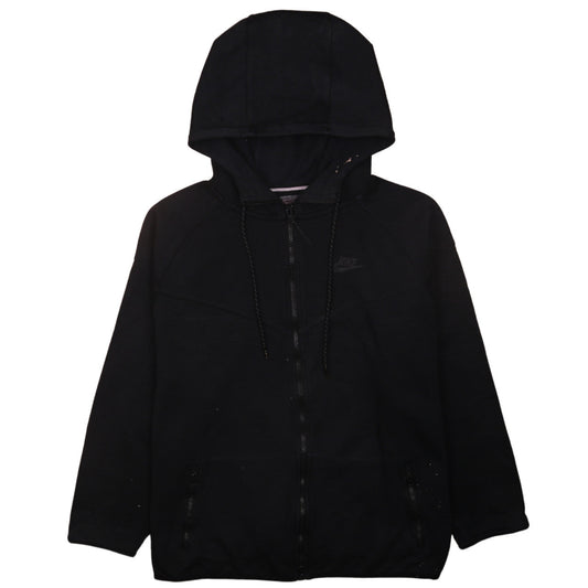 Nike Men's Black XL Full Zip Fleece Hoodie