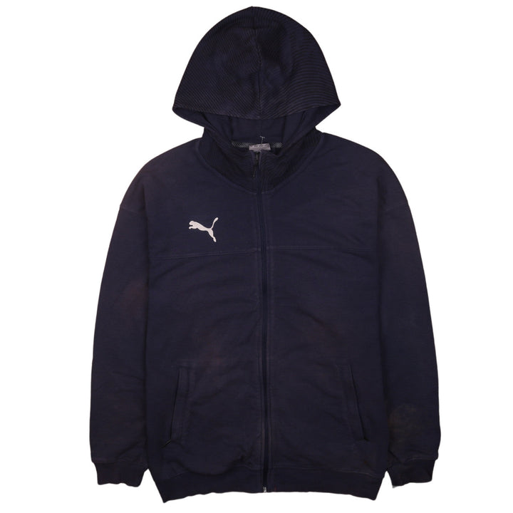 Puma Men's Blue Full Zip Hoodie Sweatshirt Size M