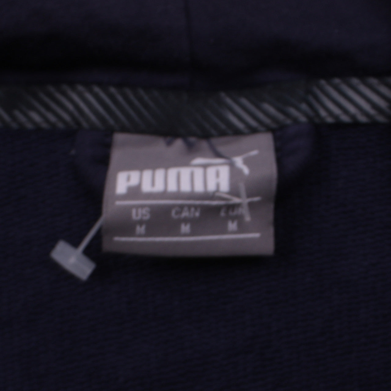 Puma Men's Blue Full Zip Hoodie Sweatshirt Size M