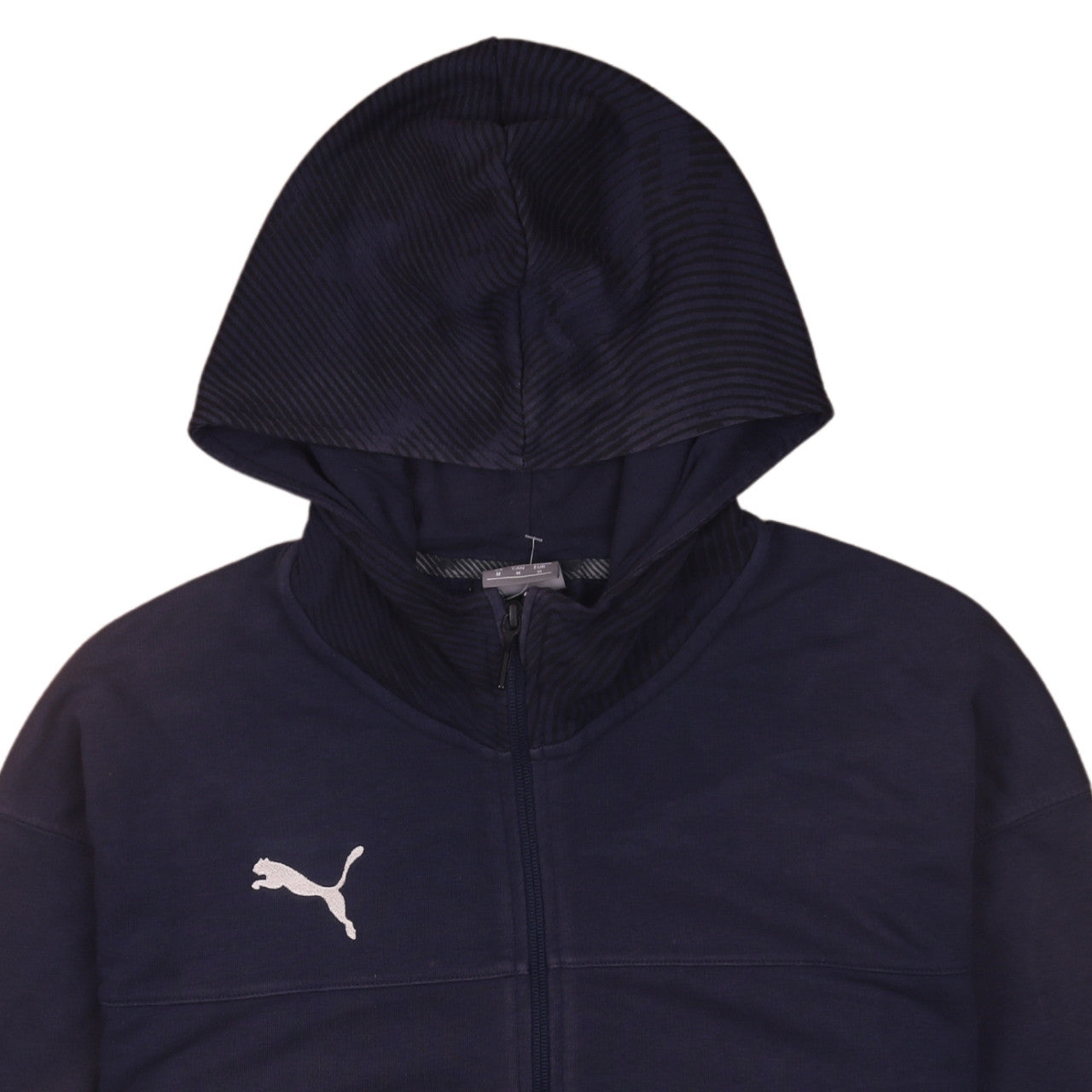 Puma Men's Blue Full Zip Hoodie Sweatshirt Size M