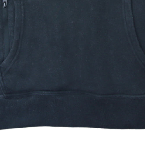 Hollister Men's Black XS Relaxed Fit Pullover Hoodie