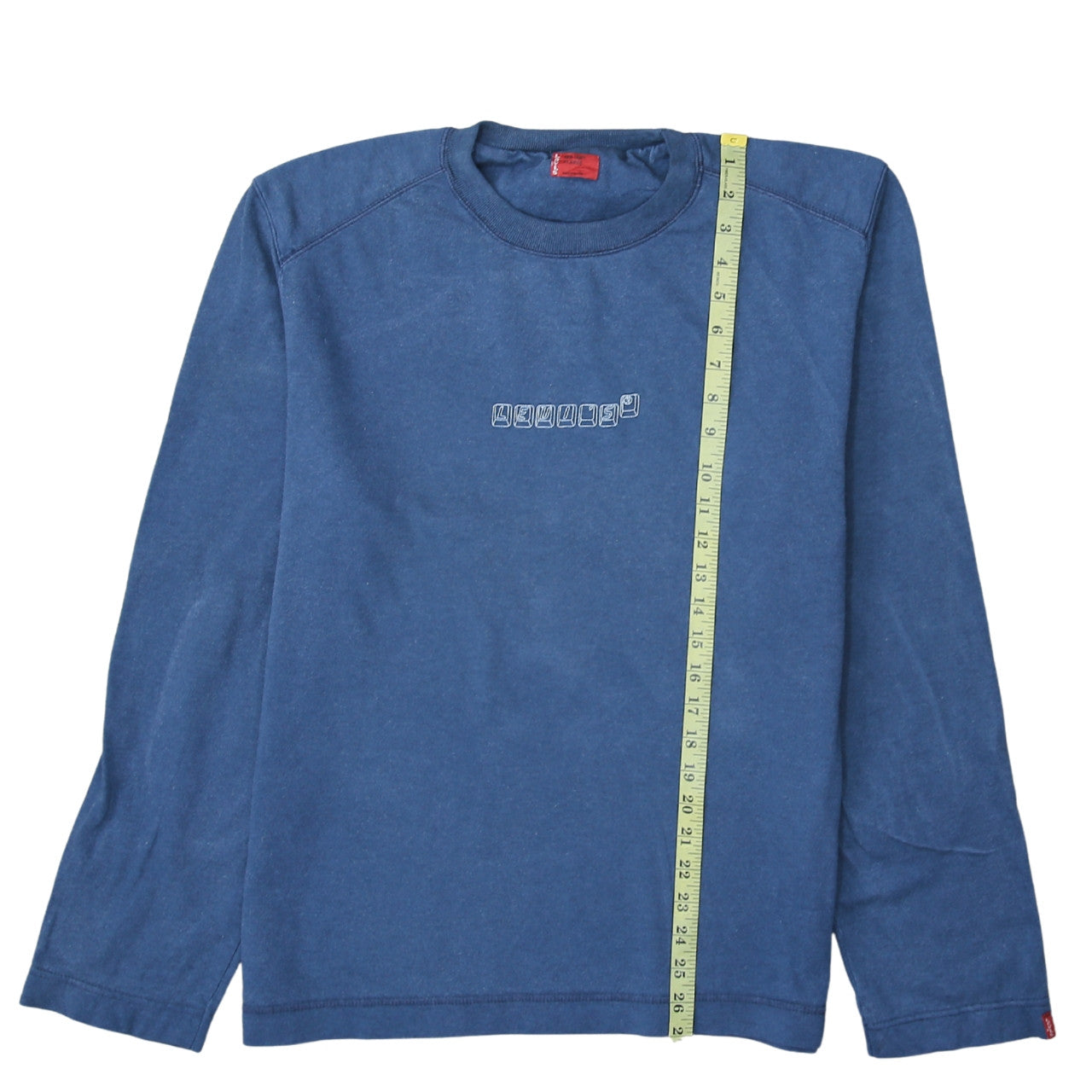 Levi's Men's Blue XL Crew Neck Cotton Blend Sweatshirt