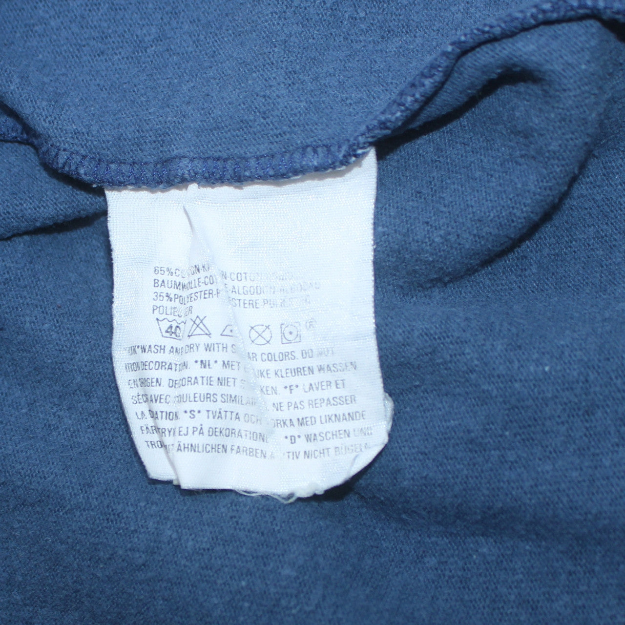 Levi's Men's Blue XL Crew Neck Cotton Blend Sweatshirt