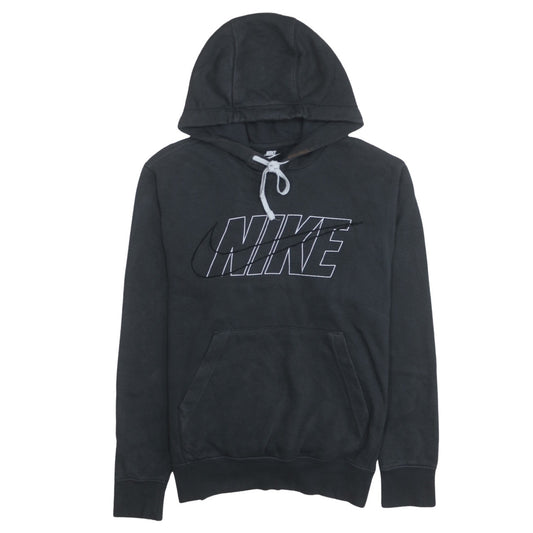 Nike Mens Black XS Pullover Hoodie Graphic Logo Sweatshirt