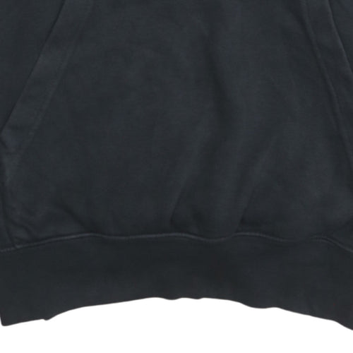 Nike Mens Black XS Pullover Hoodie Graphic Logo Sweatshirt