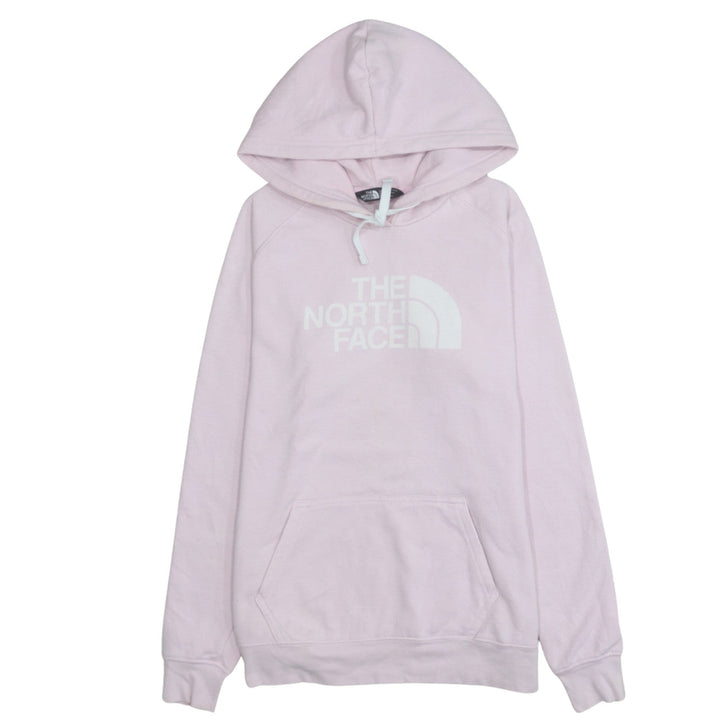The North Face Women's Pink Pullover Hoodie Size S Regular Cotton Blend