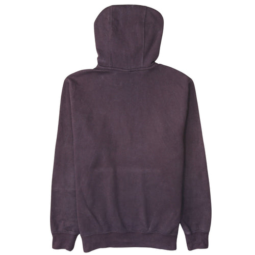 Nike Men’s Brown Pullover Hoodie Size S Logo Fleece Sweatshirt