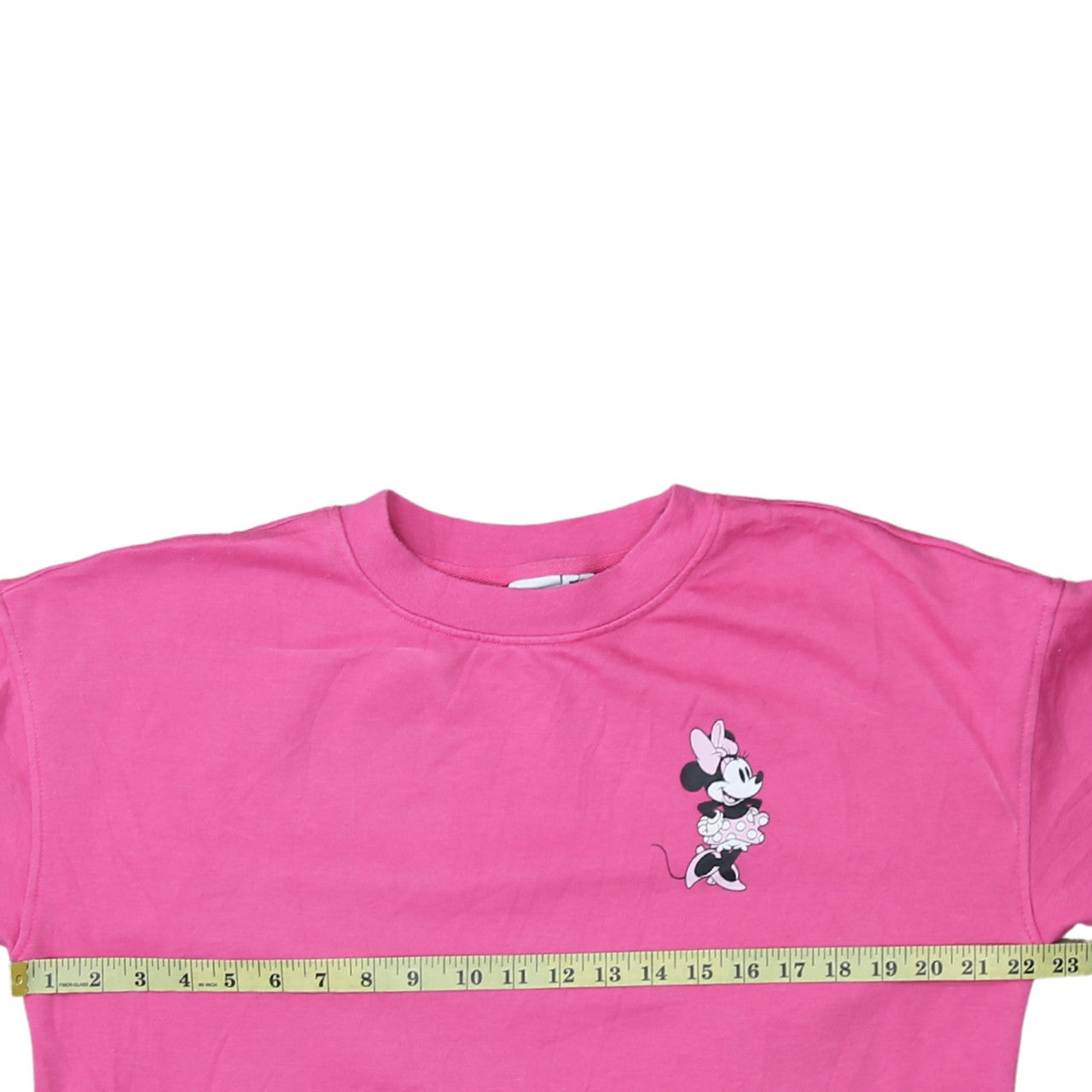 Disney Primark Women Pink Minnie Mouse Pullover Sweatshirt Size S