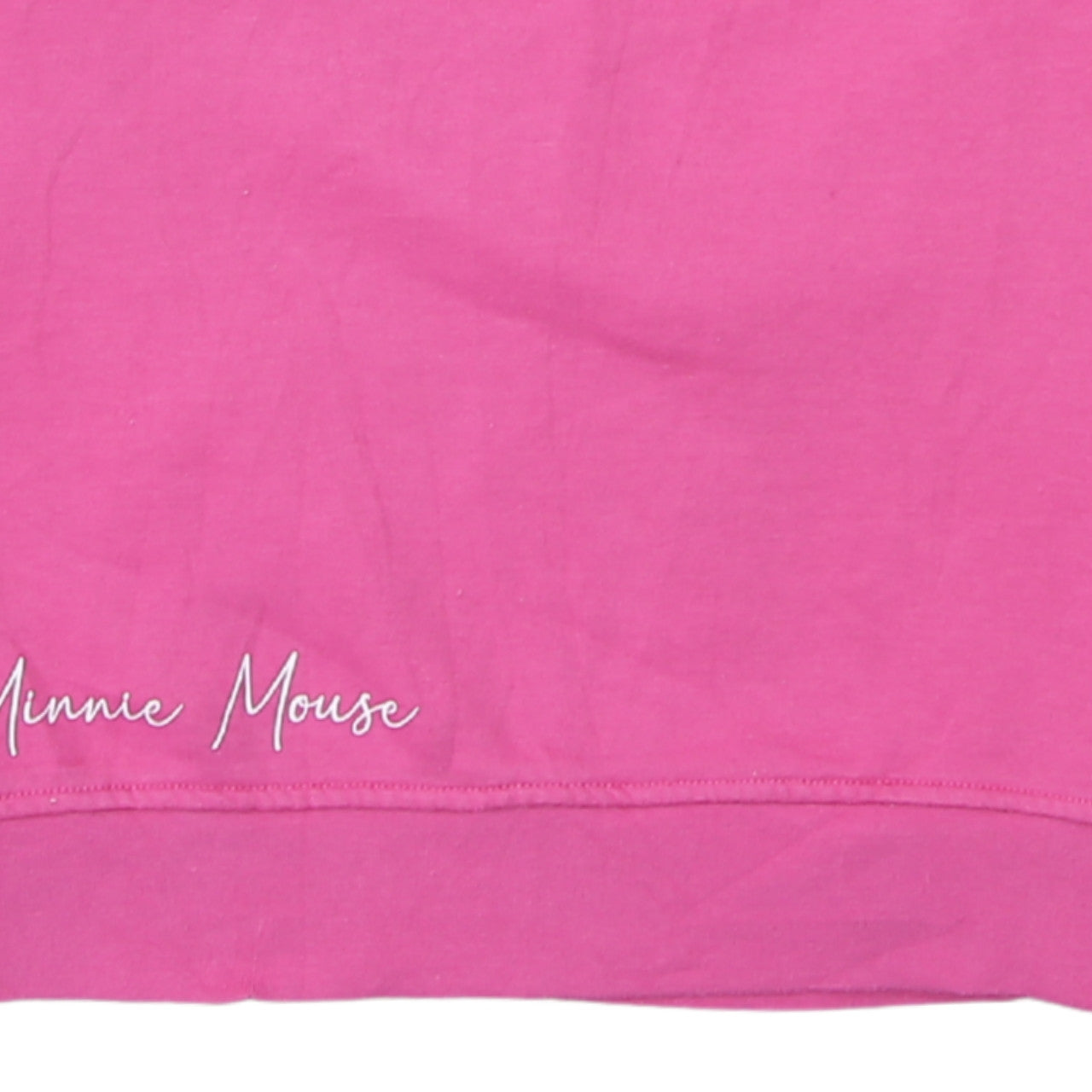 Disney Primark Women Pink Minnie Mouse Pullover Sweatshirt Size S