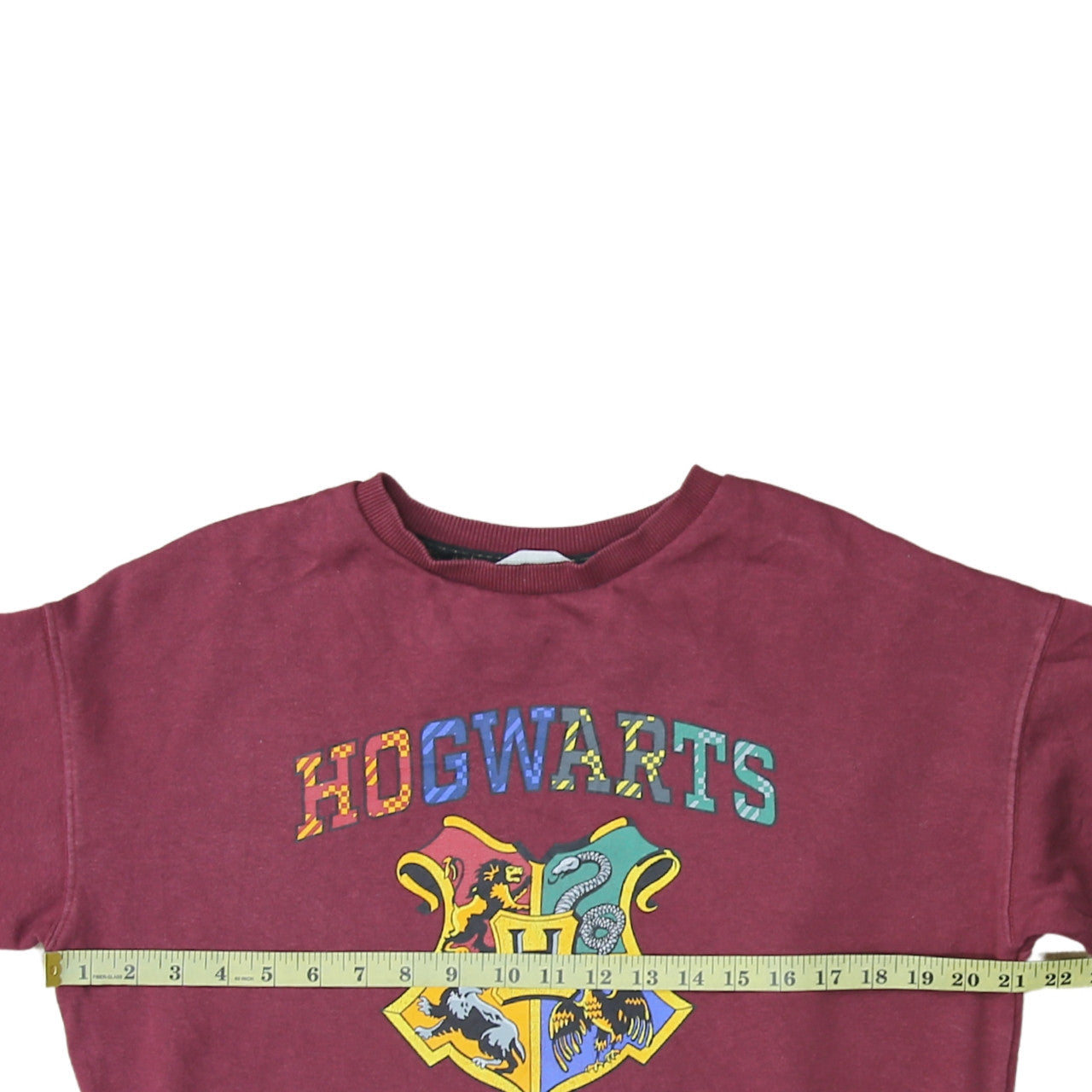 H&M Boys Red Harry Potter Hogwarts Fleece Sweatshirt 14 Years Pullover