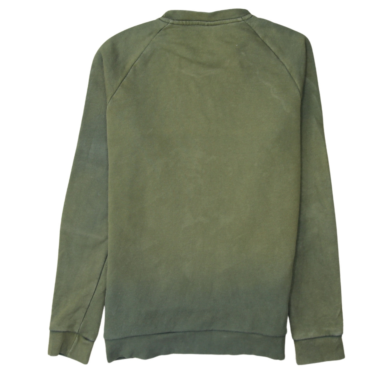Adidas Men's Green Trefoil Logo Crew Neck Sweatshirt XS