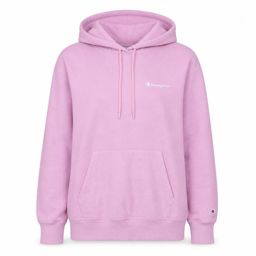 Champion Women Pink Large Pullover Hoodie Cotton Blend Casual