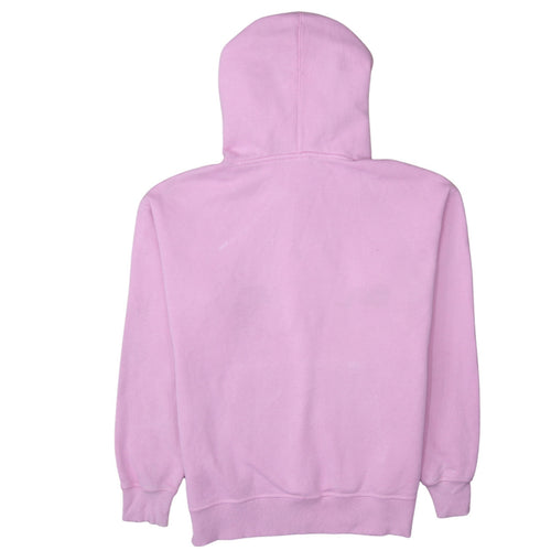 Champion Women Pink Large Pullover Hoodie Cotton Blend Casual