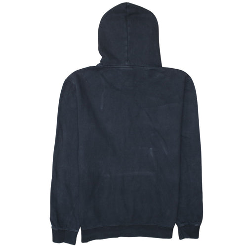 Champion Men's Black Medium Pullover Hoodie with Logo Front