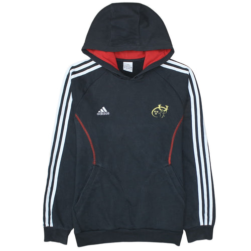 Adidas Men’s Black Pullover Hoodie M Logo Sports Rugby Style