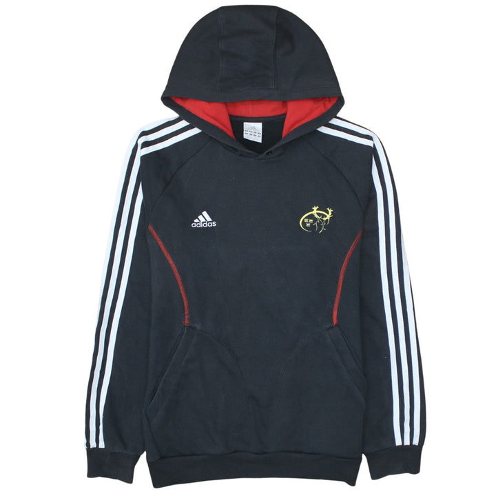 Adidas Men’s Black Pullover Hoodie M Logo Sports Rugby Style
