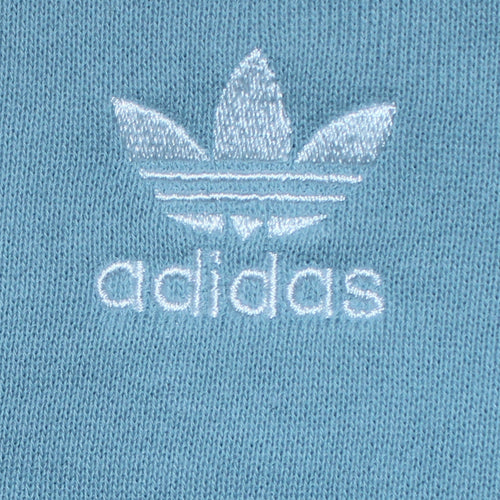 Adidas Women Blue Crew Neck Pullover Sweatshirt UK 12