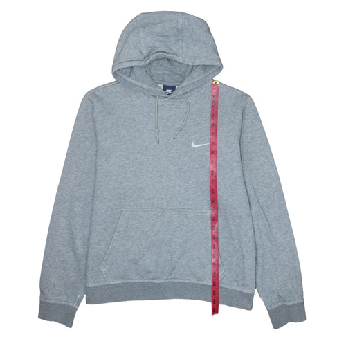 Nike Men's Grey Pullover Hoodie Size M Regular Fit Fleece