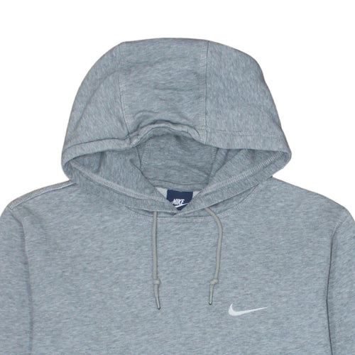 Nike Men's Grey Pullover Hoodie Size M Regular Fit Fleece