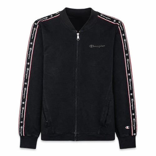 Champion Men's Black XL Track Jacket Full Zip Athletic Sportswear