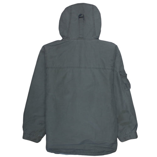 American Eagle Outfitters Mens Green Hooded Anorak Jacket Size M
