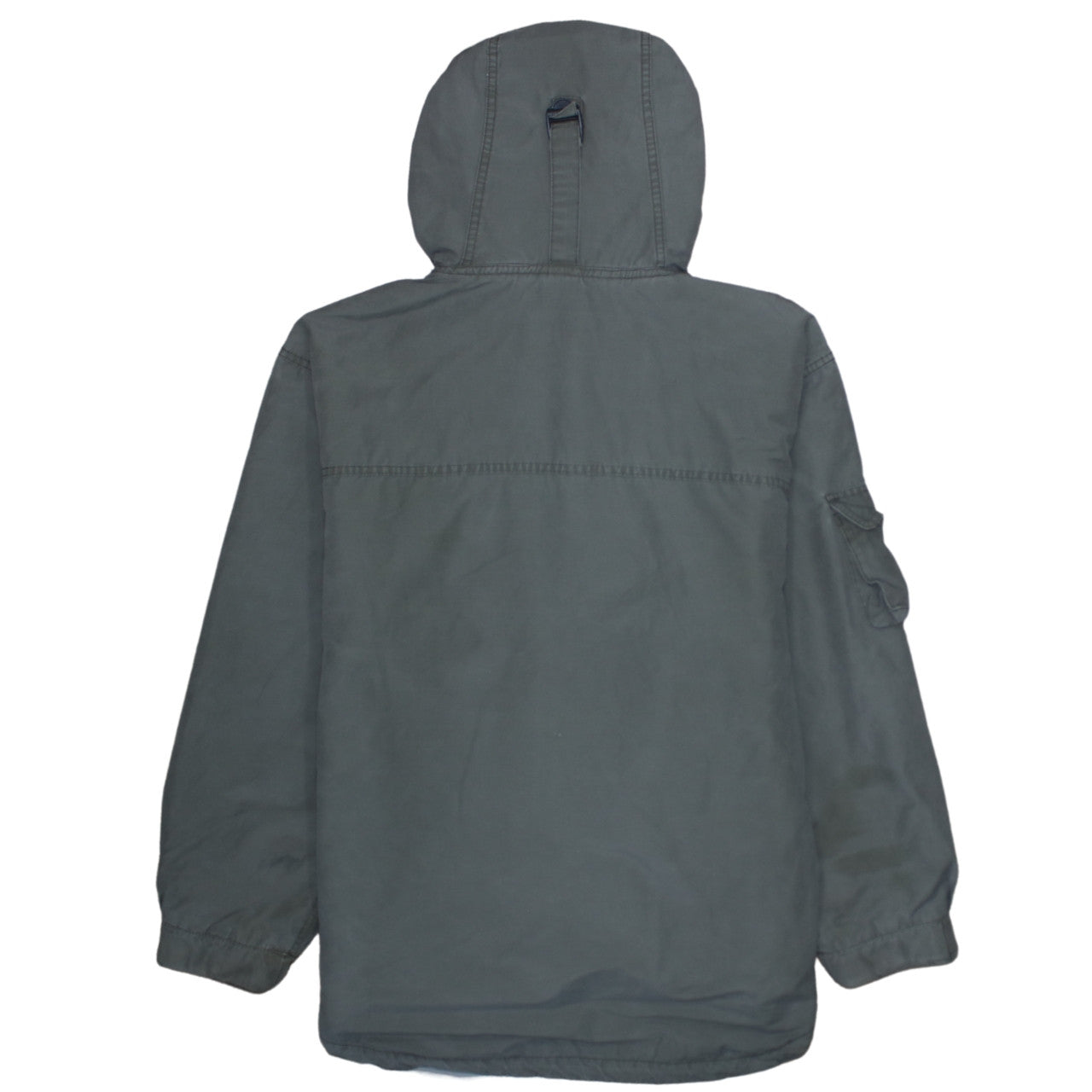 American Eagle Outfitters Mens Green Hooded Anorak Jacket Size M
