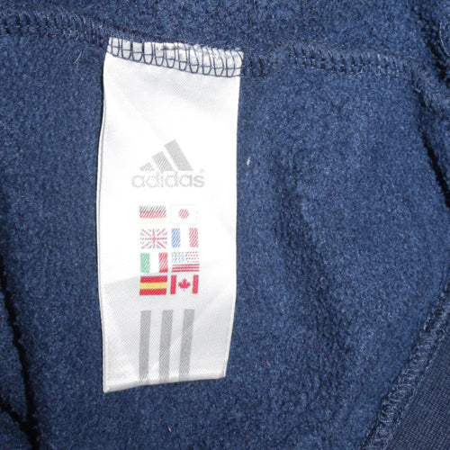 Adidas Men’s Blue Notre Dame Pullover Hoodie XL Fleece