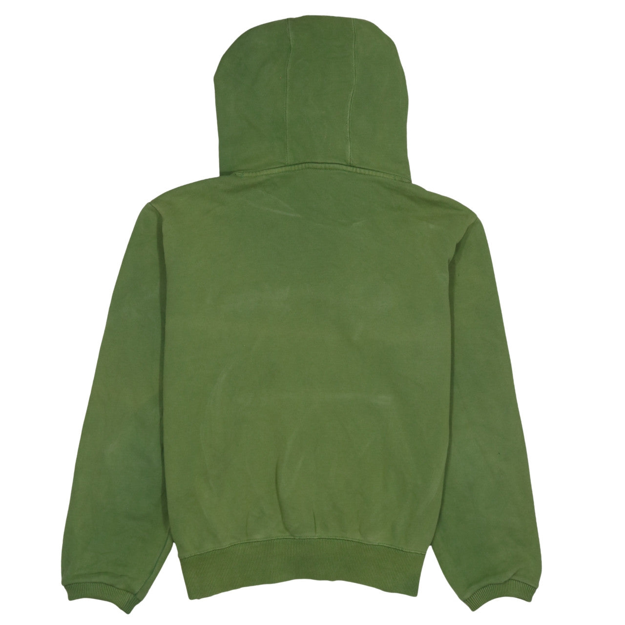 Champion Women’s Green Pullover Hoodie Size L Cotton Logo Sweatshirt
