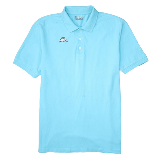 Kappa Men’s Blue 3XL Cotton Logo Polo Shirt