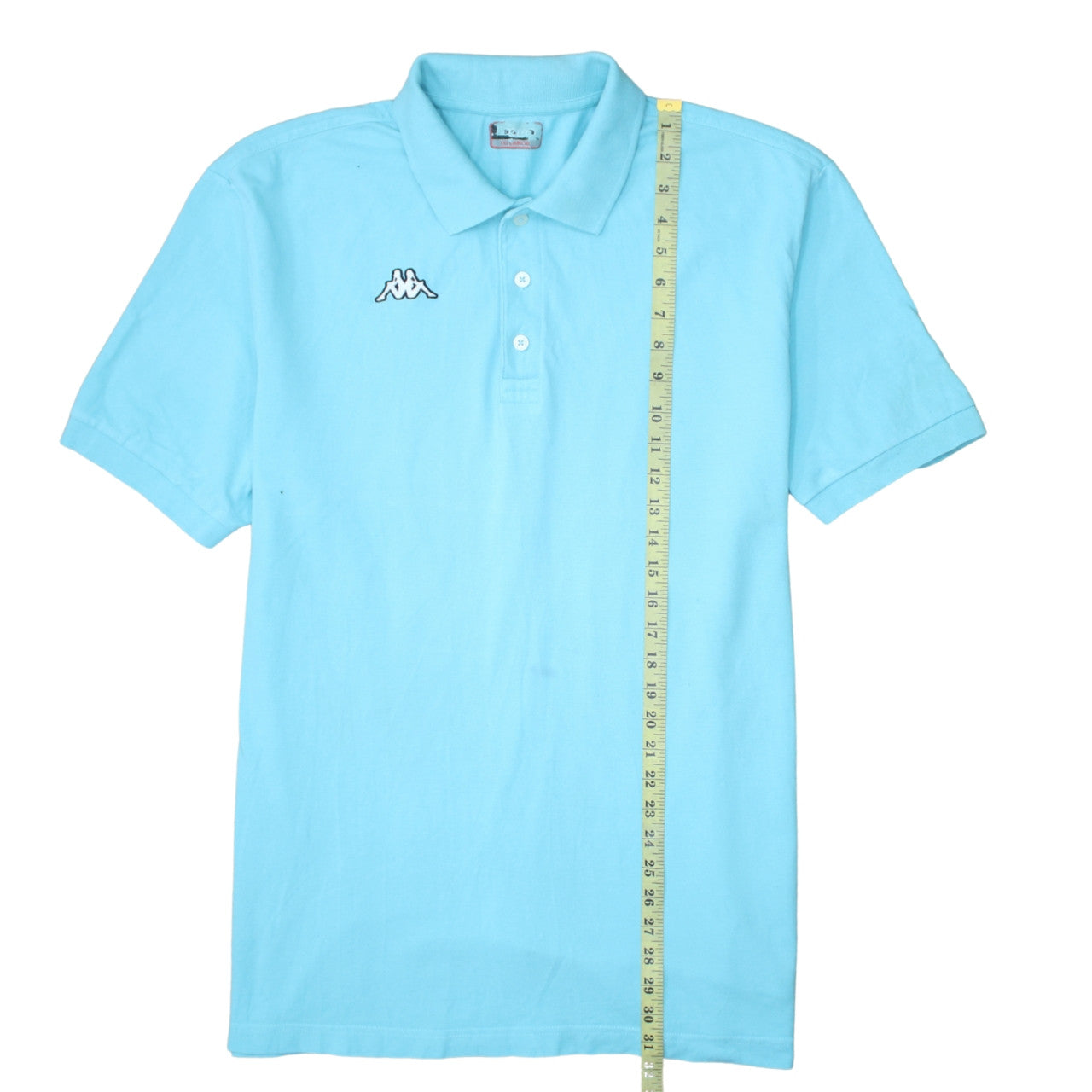 Kappa Men’s Blue 3XL Cotton Logo Polo Shirt