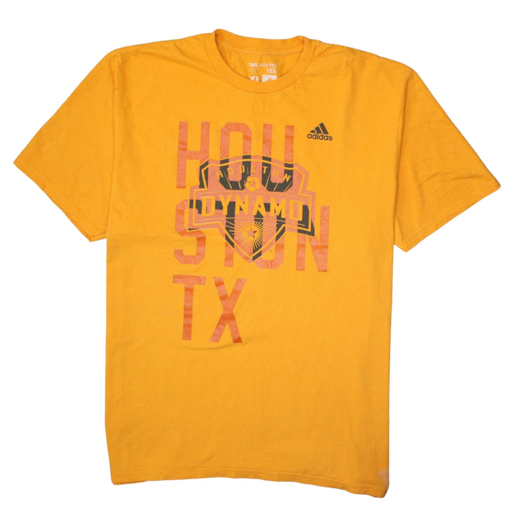 Adidas Men's Houston Dynamo Orange XL Graphic T-Shirt