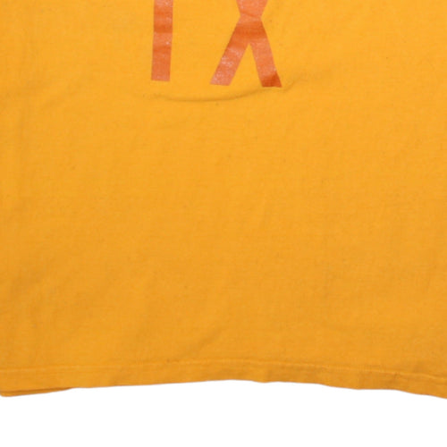 Adidas Men's Houston Dynamo Orange XL Graphic T-Shirt