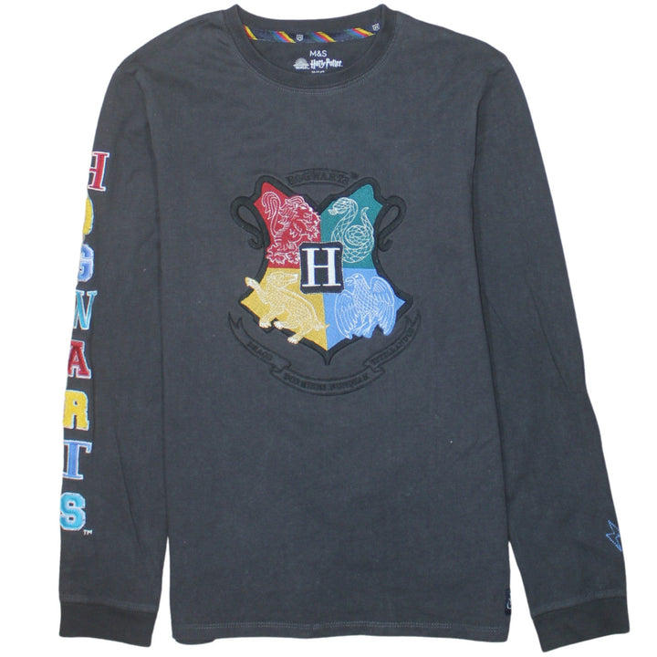 Marks and Spencer Boys Black Harry Potter Hogwarts Sweatshirt 12-13 Years