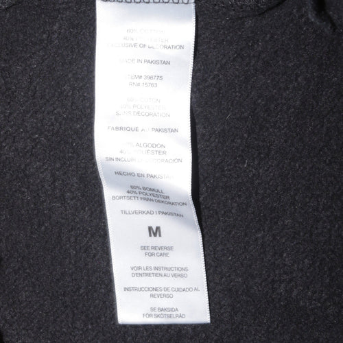 Champion Men's Black Jogger Sweatpants M Regular Fit Fleece Tapered