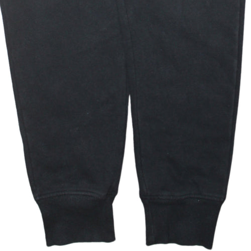 Champion Men's Black Jogger Sweatpants M Regular Fit Fleece Tapered